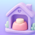 3D icon representing healing and follow-up between implant visits.