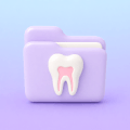 Dental file icon for a recent root canal diagnosis.